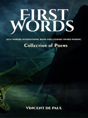 cover image of First Words (Collection of Poems)